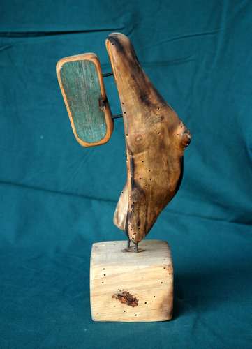 wooden sculpture